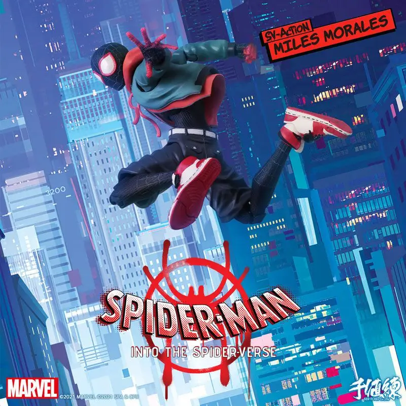 Original MARVEL Spider-Man: Into the Spider-Verse SV Action Miles Morales In Stock Anime Action Collection Figures Model Toys
Original MARVEL Spider-Man: Into the Spider-Verse SV Action Miles Morales In Stock Anime Action Collection Figures Model Toys