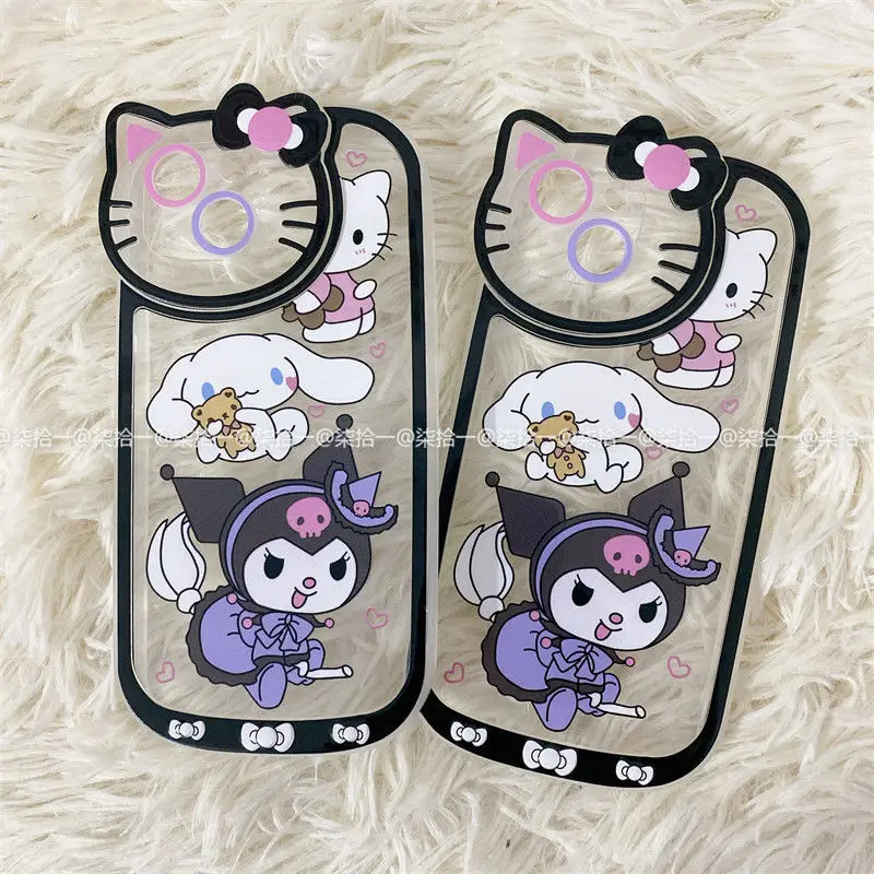 Чехол для телефона с объективом Kuromi Cat, милый мультяшный чехол для Iphone 12 13 11 Pro Max Xr X Xs Max, полноразмерный противоударный чехол для телефона
Чехол для телефона с объективом Kuromi Cat, милый мультяшный чехол для Iphone 12 13 11 Pro Max Xr X Xs Max, полноразмерный противоударный чехол для телефона