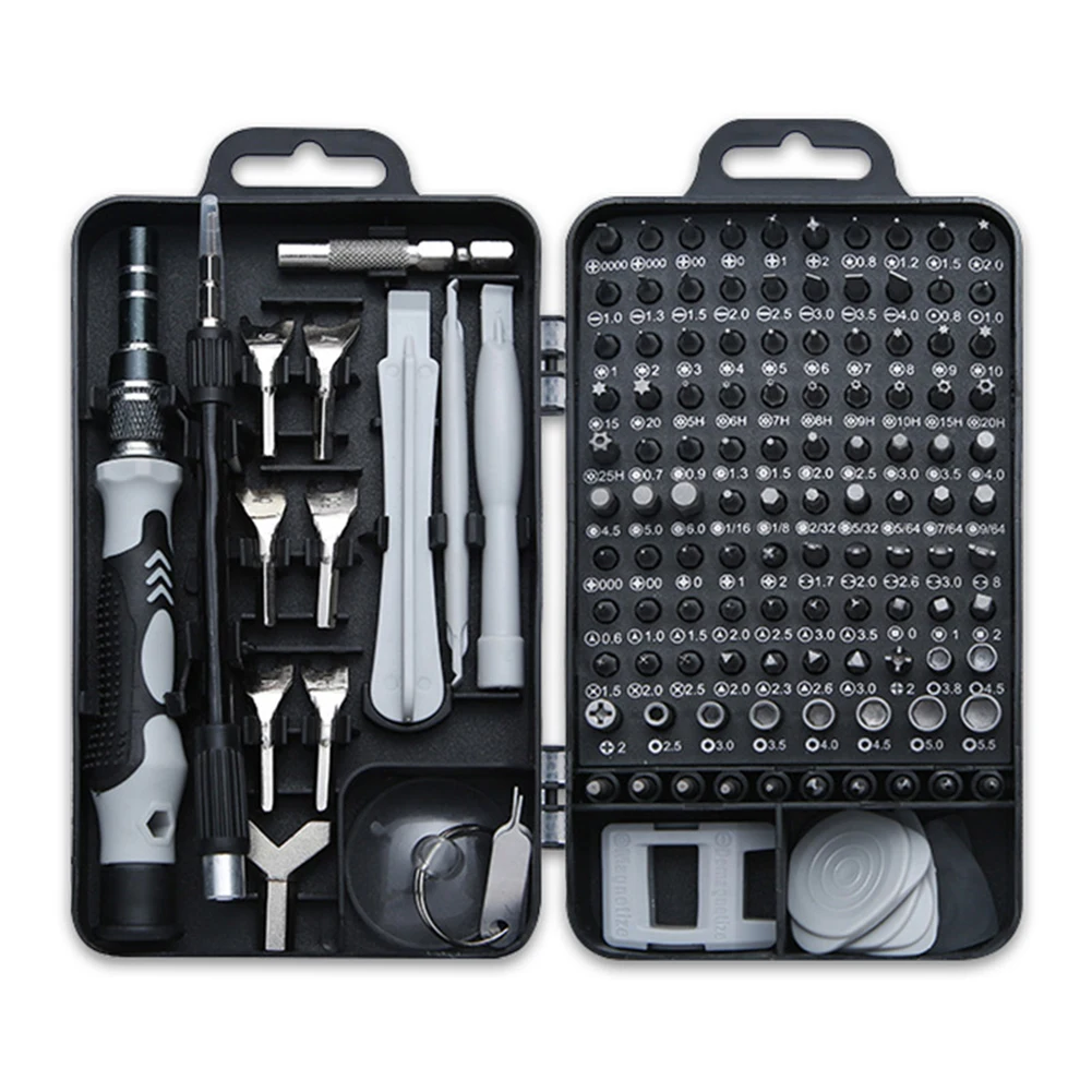 135pcs/set Multipurpose Magnetic Phillips Screwdriver Set with Case DIY Electronics Hand Manual Repair Tools for Phone Computer
135pcs/set Multipurpose Magnetic Phillips Screwdriver Set with Case DIY Electronics Hand Manual Repair Tools for Phone Computer