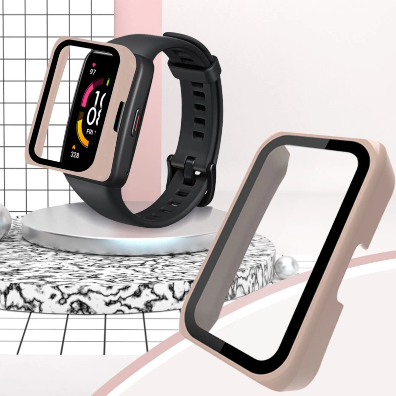 Защитный чехол для экрана подходит для Huawei Band 6 стеклянный Чехол + пленка для смарт-часов защитный чехол
Защитный чехол для экрана подходит для Huawei Band 6 стеклянный Чехол + пленка для смарт-часов защитный чехол