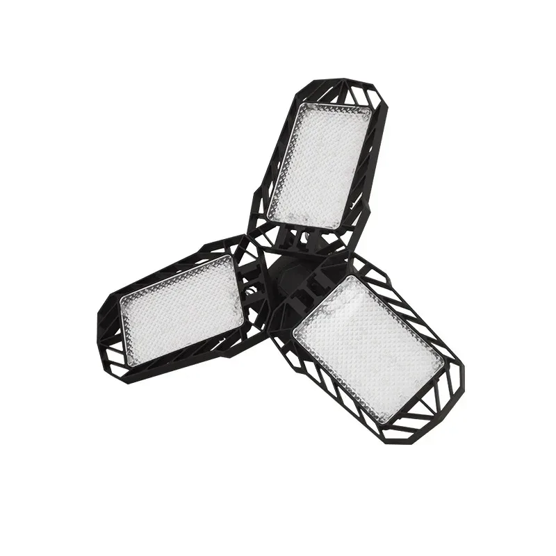 15000LM Складные светодиодные лампы E27 Гаражный светильник Регулируемый многопанельный потолочный светильник для рынка магазина для мастерской, складского освещения 
15000LM Складные светодиодные лампы E27 Гаражный светильник Регулируемый многопанельный потолочный светильник для рынка магазина для мастерской, складского освещения