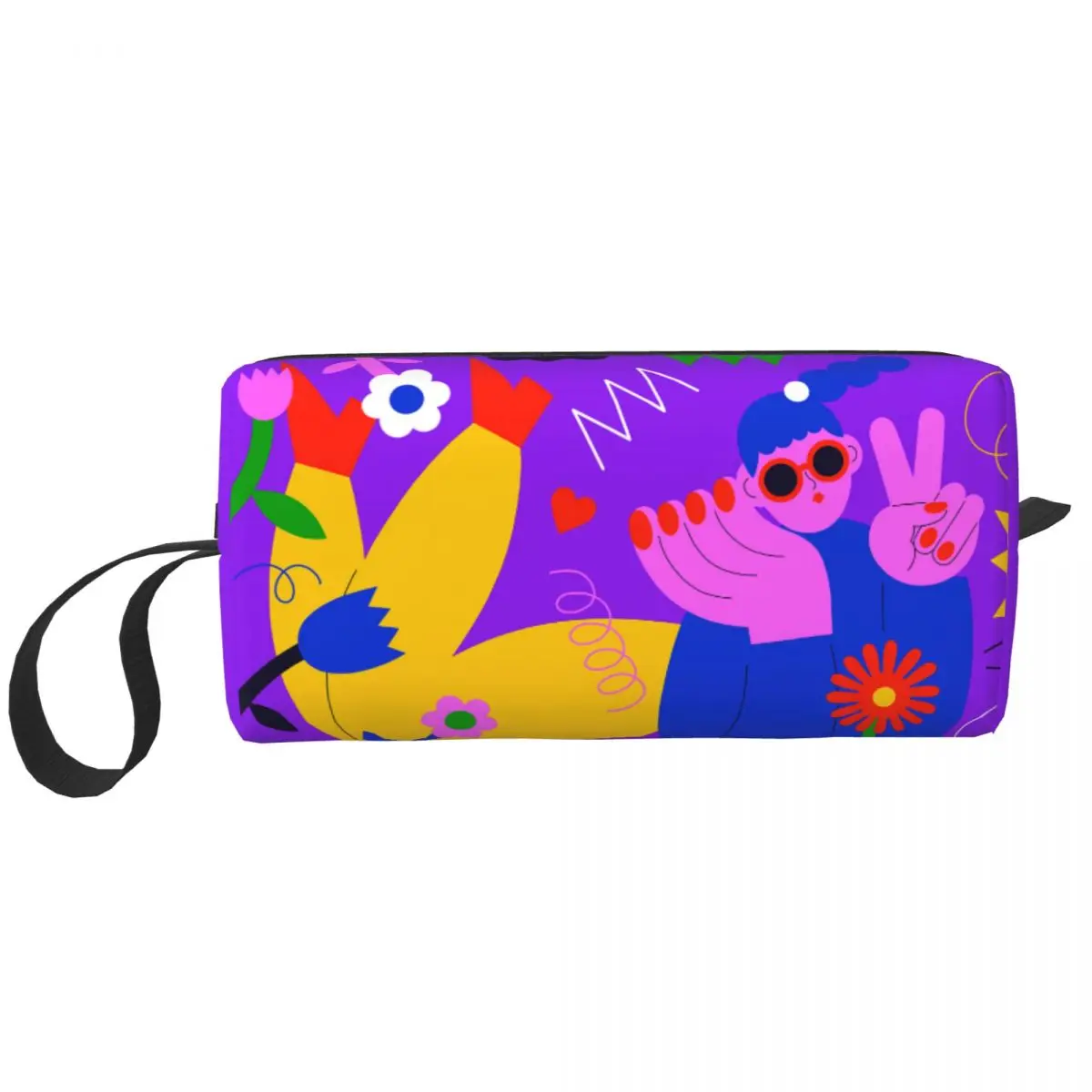 Peace Travel Toiletry Bag Women Street Mmural Art Eldridge Cosmetic Makeup Organizer Beauty Storage Bags Dopp Kit Case Box
Peace Travel Toiletry Bag Women Street Mmural Art Eldridge Cosmetic Makeup Organizer Beauty Storage Bags Dopp Kit Case Box