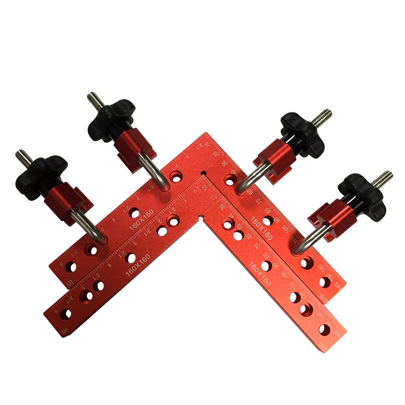 90 Degree Positioning Ruler Woodworking Right Angle Clamp Panel Fixed Picture Frame Fixture Aluminum Alloy Right Angle
90 Degree Positioning Ruler Woodworking Right Angle Clamp Panel Fixed Picture Frame Fixture Aluminum Alloy Right Angle