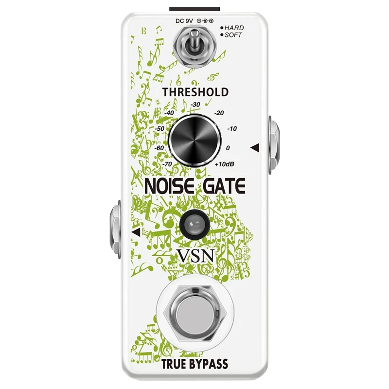 VSN Noise Killer Guitar Noise Gate Suppressor Effect Pedal with 2 Modes True Bypass
VSN Noise Killer Guitar Noise Gate Suppressor Effect Pedal with 2 Modes True Bypass