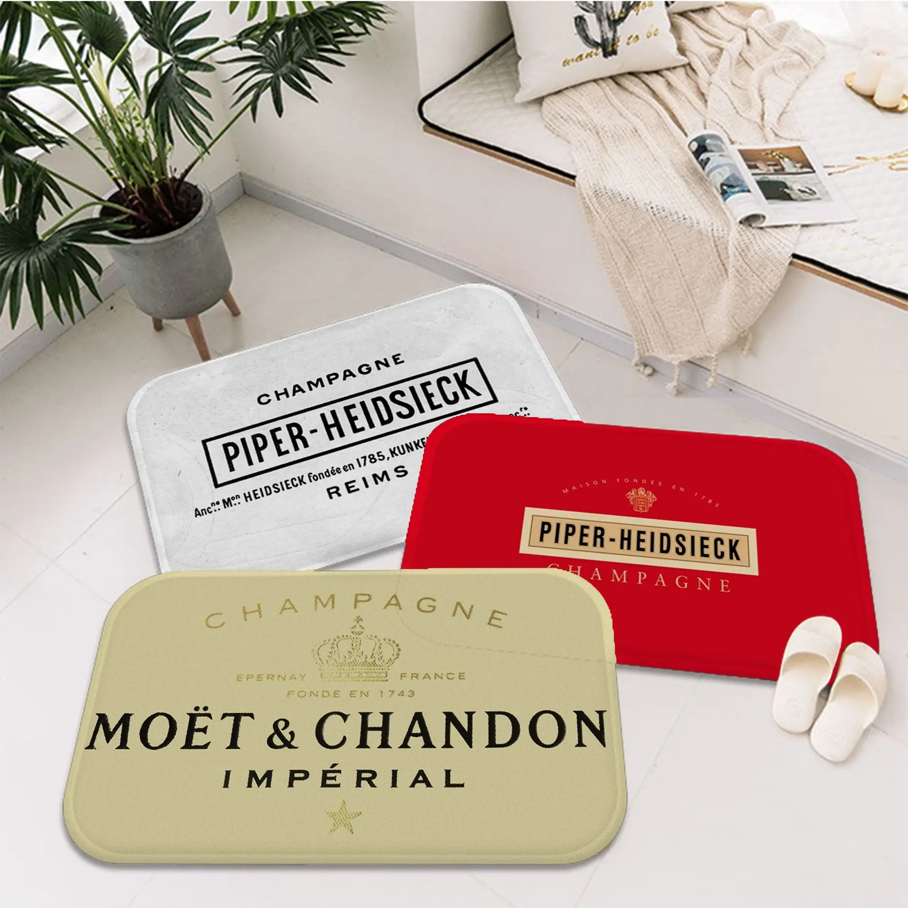 Champagne Bathroom Mat INS Style Soft Bedroom Floor House Laundry Room Mat Anti-skid Modern Home Decor
Champagne Bathroom Mat INS Style Soft Bedroom Floor House Laundry Room Mat Anti-skid Modern Home Decor