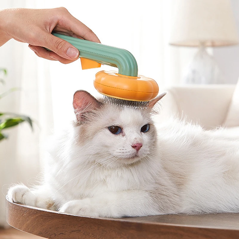 Pumpkin Pet Brush Self Cleaning Slicker Brush for Shedding Dog Cat Grooming Comb Removes Loose Underlayers and Tangled Hair
Pumpkin Pet Brush Self Cleaning Slicker Brush for Shedding Dog Cat Grooming Comb Removes Loose Underlayers and Tangled Hair