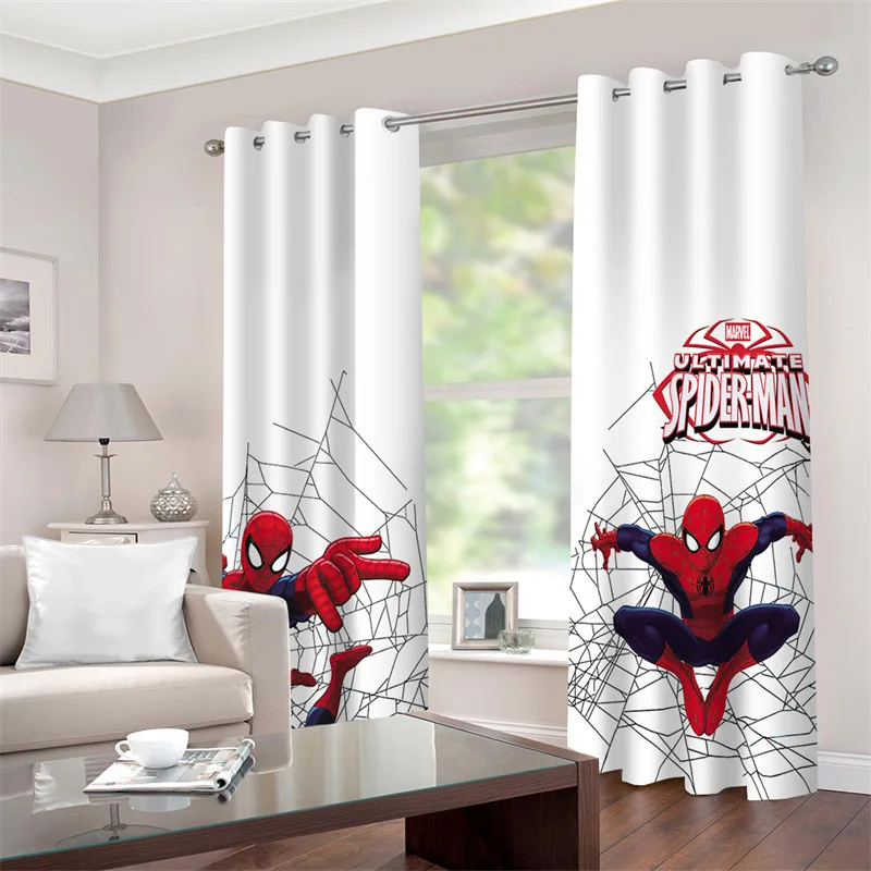Disney Spiderman White Curtains for Living Room Blackout Curtains Custom Curtains Shading Curtain Home Decoration
Disney Spiderman White Curtains for Living Room Blackout Curtains Custom Curtains Shading Curtain Home Decoration