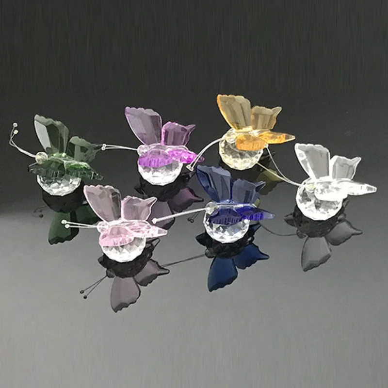 Home Decoration Crystal Glass Butterfly Ornament Mobile Phone Glasses Jewelry Cosmetic Watch Counter Decoration Creative Props
Home Decoration Crystal Glass Butterfly Ornament Mobile Phone Glasses Jewelry Cosmetic Watch Counter Decoration Creative Props