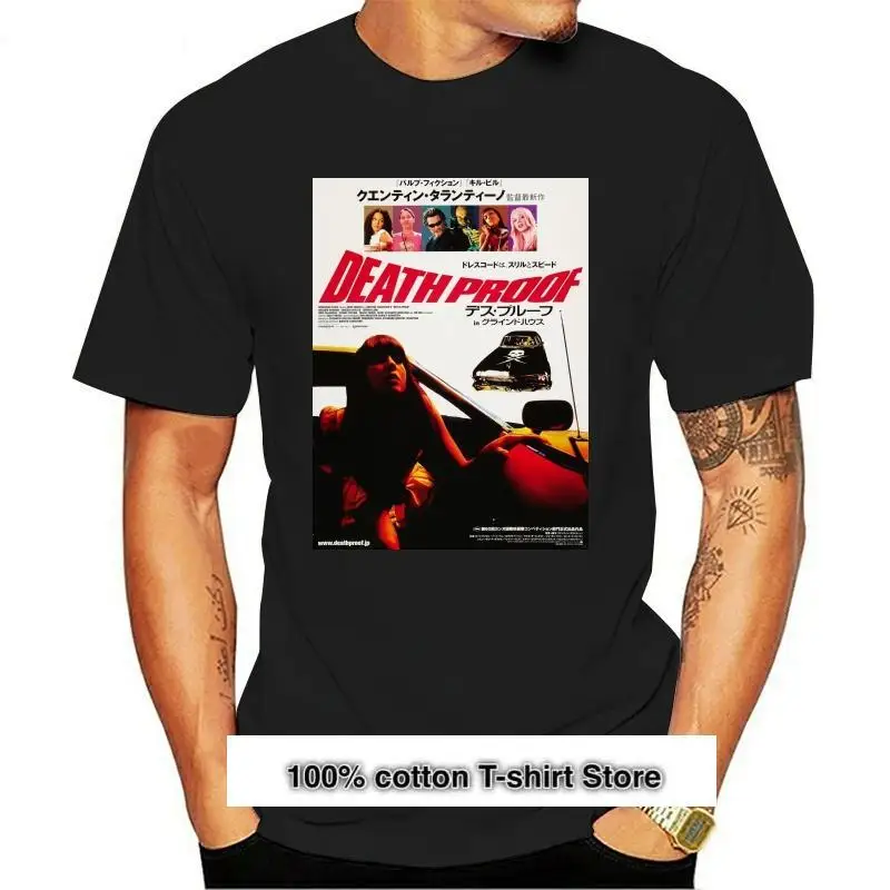 Camiseta a prueba de muerte para hombre, camisa de película de culto, Tarantino, Kustom, Grind House, Nueva
Camiseta a prueba de muerte para hombre, camisa de película de culto, Tarantino, Kustom, Grind House, Nueva