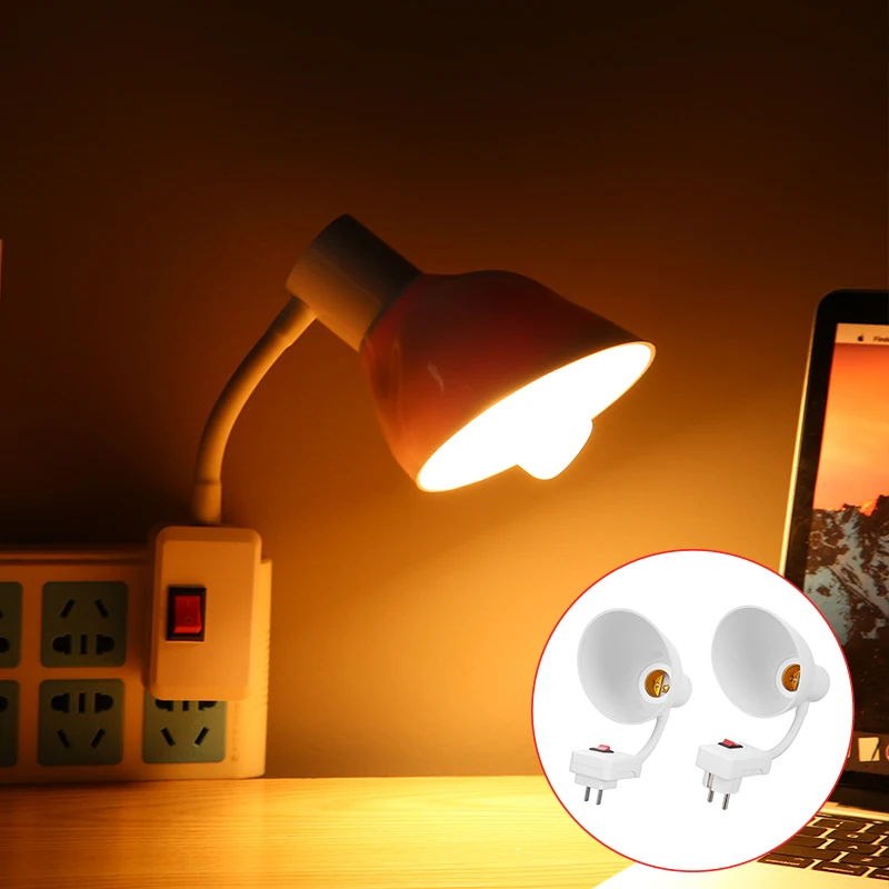 E27-E27 Adjustable Rotating Flexible Extension Lamp Base Adapter Converter LED Bulb Elongation Holder Socket
E27-E27 Adjustable Rotating Flexible Extension Lamp Base Adapter Converter LED Bulb Elongation Holder Socket