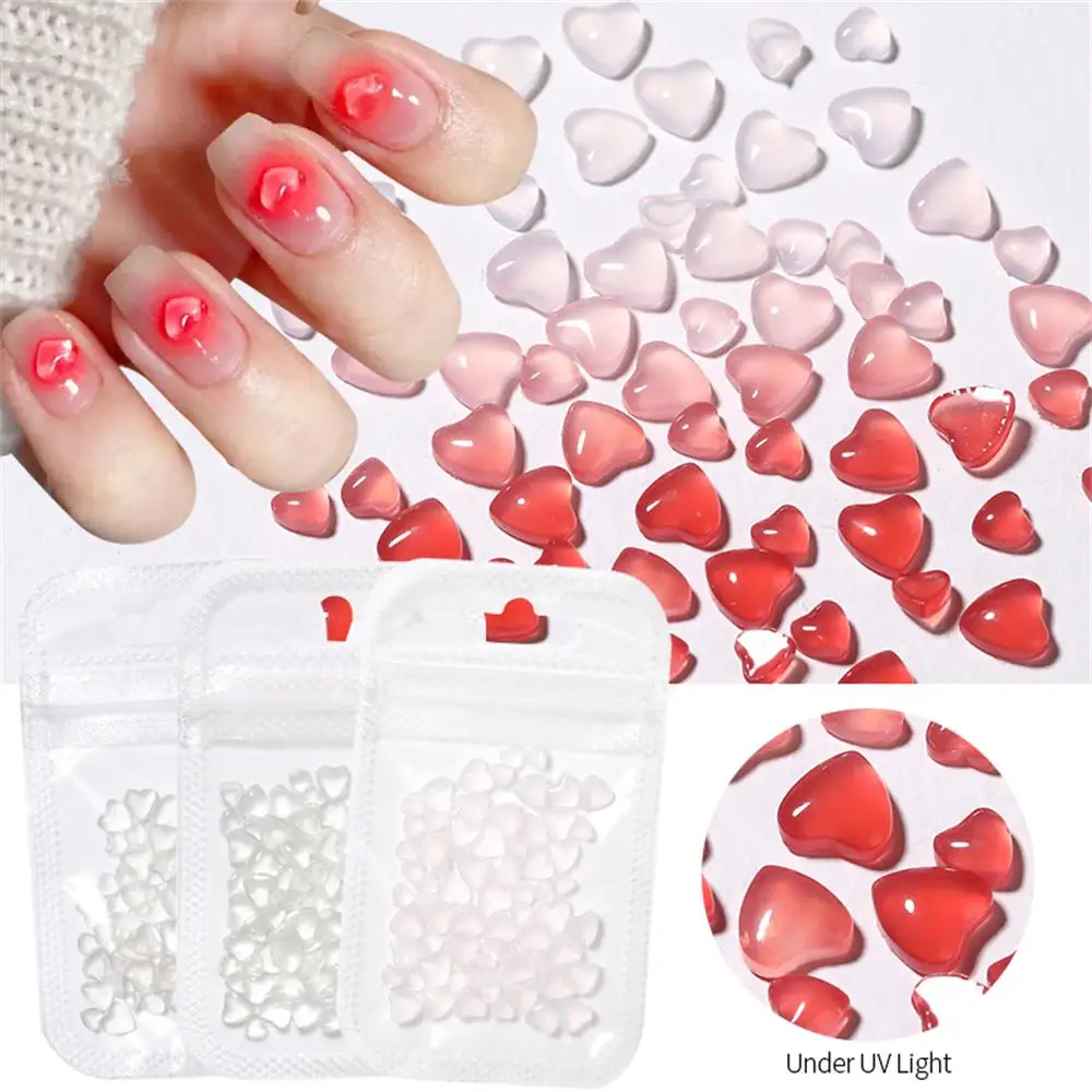 1 Bag Heart Nail Rhinestones UV Sensitive Color-Changed Charms 3D Crystals Bow-Knot Flatback For Nail Art Decoration Accessories
1 Bag Heart Nail Rhinestones UV Sensitive Color-Changed Charms 3D Crystals Bow-Knot Flatback For Nail Art Decoration Accessories