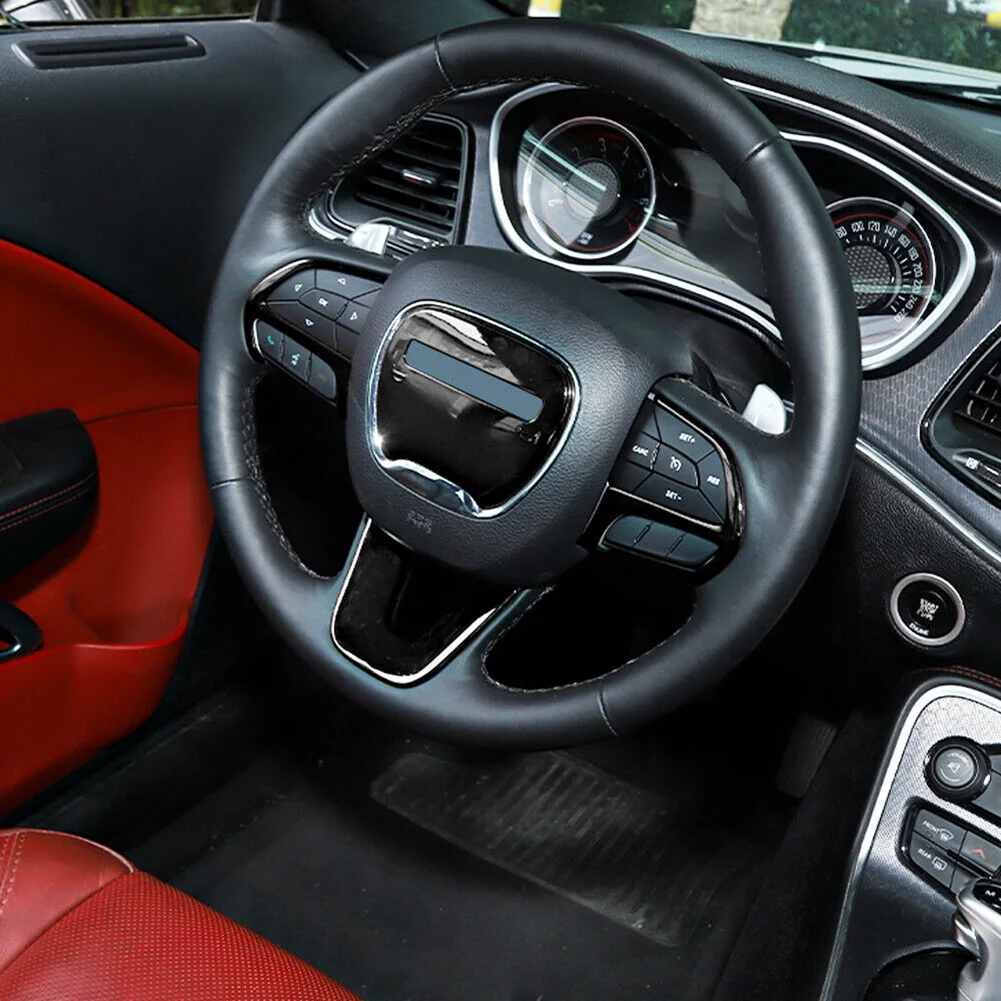 Get Rid of Scratches and Give Your Car a Fresh Look with Black Steering Wheel Panel Cover Trim for Dodge Charger and Challenger
Get Rid of Scratches and Give Your Car a Fresh Look with Black Steering Wheel Panel Cover Trim for Dodge Charger and Challenger