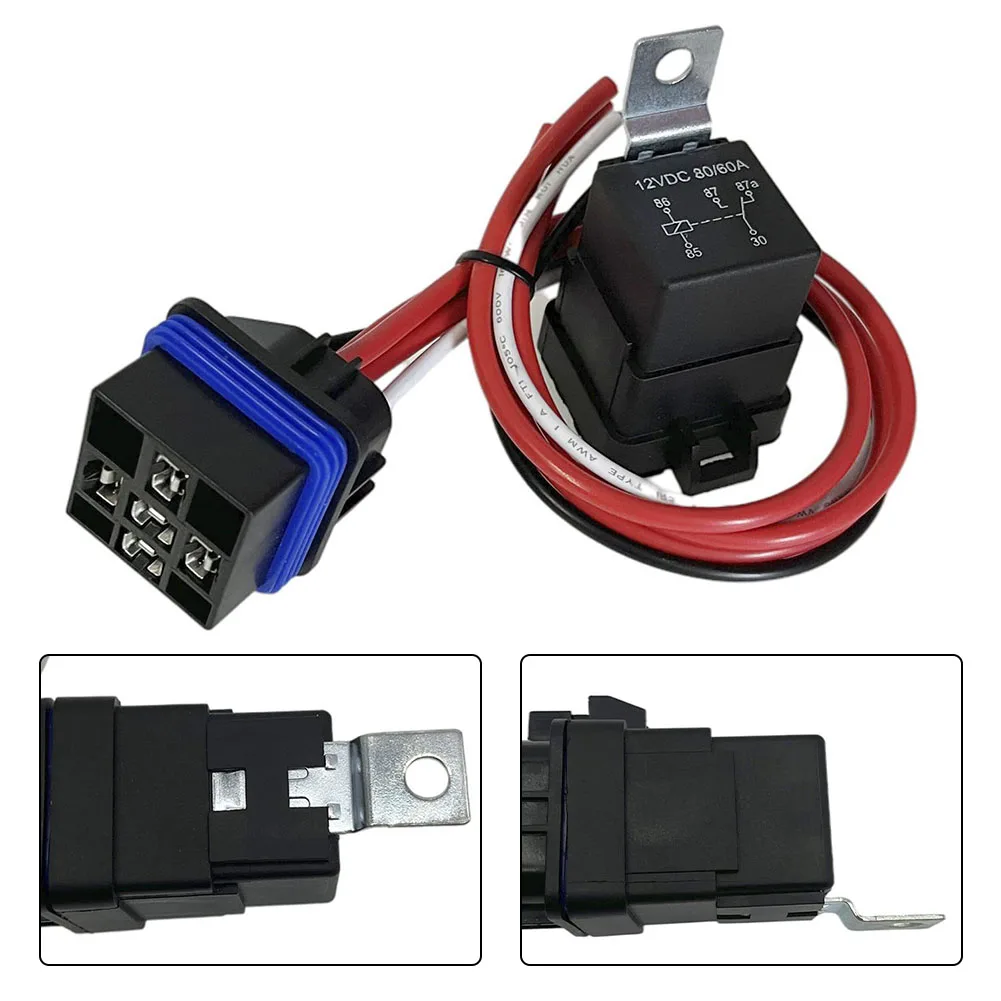 None Relay Set Automotive Relay 12V 5-Pin Heavy Duty Adapters For Powering Off Road Lights Waterproof Auto Relay
None Relay Set Automotive Relay 12V 5-Pin Heavy Duty Adapters For Powering Off Road Lights Waterproof Auto Relay