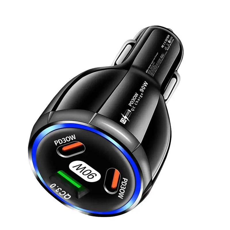 Fast Car Charger 12-24V Fast Charging Car Accessories 3 Ports Stable Charger Port Charging Adapter Protective For Trucks Pickups
Fast Car Charger 12-24V Fast Charging Car Accessories 3 Ports Stable Charger Port Charging Adapter Protective For Trucks Pickups