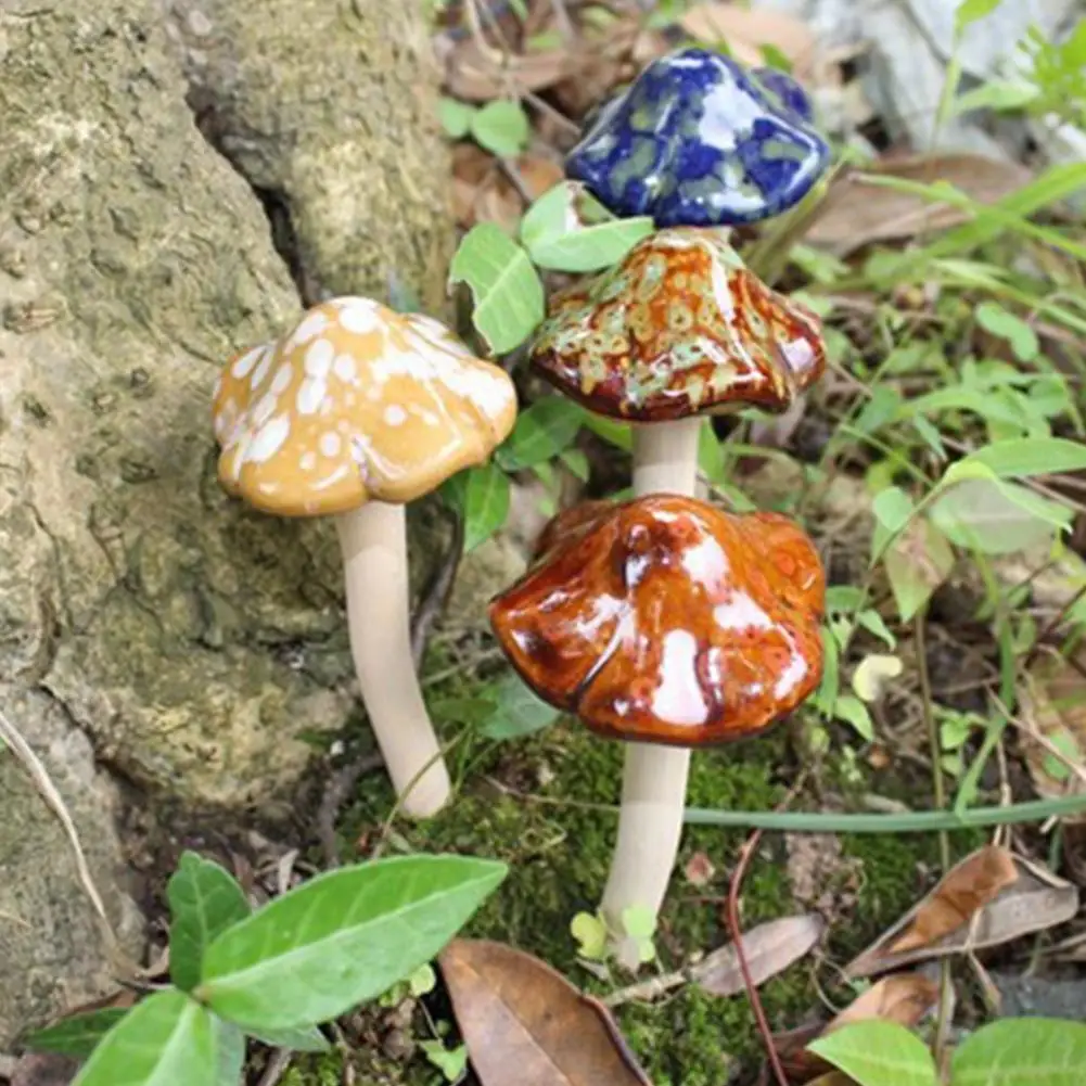 Ceramic Toadstools Mushroom Fairy Ornament Yard Garden Plant 5X12cm Pots 4pcs/set Decor M9U1
Ceramic Toadstools Mushroom Fairy Ornament Yard Garden Plant 5X12cm Pots 4pcs/set Decor M9U1