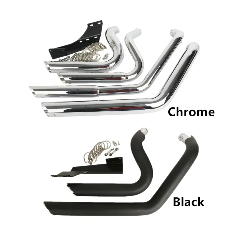 Motorcycle Staggered Shortshot Exhaust Pipes Heat Shield For Harley Sportster Iron 883 XL 1200 2004-2013 2009 2010 2012 Drag
Motorcycle Staggered Shortshot Exhaust Pipes Heat Shield For Harley Sportster Iron 883 XL 1200 2004-2013 2009 2010 2012 Drag