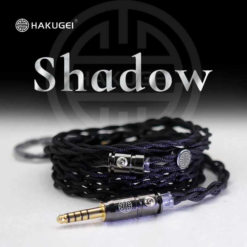 HAKUGEI Shadow. litz чистый серебристый и litz 6NOCC медный нейлоновый экранированный кабель для наушников 4,4 3,5 2,5 0,78 MMCX
HAKUGEI Shadow. litz чистый серебристый и litz 6NOCC медный нейлоновый экранированный кабель для наушников 4,4 3,5 2,5 0,78 MMCX