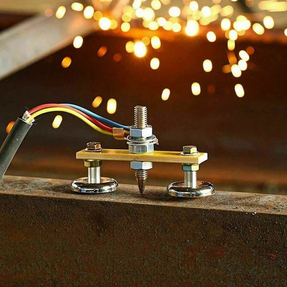 1PC Welding Magnet Head Magnetic Welding Ground Clamp Holder Fixture Strong Welder Sheet Metal Repair Machine Ground Wire Clamp
1PC Welding Magnet Head Magnetic Welding Ground Clamp Holder Fixture Strong Welder Sheet Metal Repair Machine Ground Wire Clamp