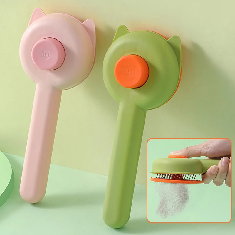 Small Ear Shape Cat Brush Self Cleaning Massage Pet Grooming Brush Remove Hair Cats Comb Long Hair Dematting Beauty Dog Comb New
Small Ear Shape Cat Brush Self Cleaning Massage Pet Grooming Brush Remove Hair Cats Comb Long Hair Dematting Beauty Dog Comb New