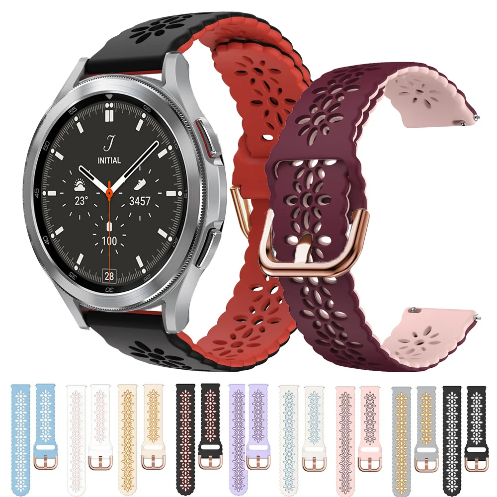 Ремешок для наручных часов 20 мм, силиконовый браслет для Samsung Watch 4 44 мм 40 мм Correa Smartwatch 5 pro 45 мм 4 Classic 42 мм 46 мм
Ремешок для наручных часов 20 мм, силиконовый браслет для Samsung Watch 4 44 мм 40 мм Correa Smartwatch 5 pro 45 мм 4 Classic 42 мм 46 мм