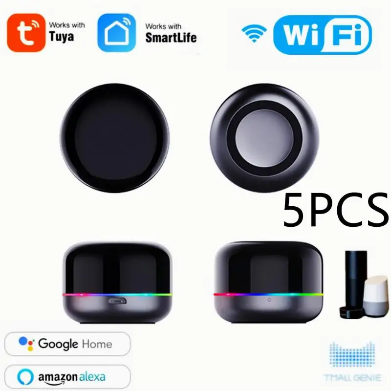 Tuya Smart Wifi IR Remote Control,Universal Infrared Controller Smart Home Air Conditioner TV Smart Life For Tmall Genie Alexa
Tuya Smart Wifi IR Remote Control,Universal Infrared Controller Smart Home Air Conditioner TV Smart Life For Tmall Genie Alexa