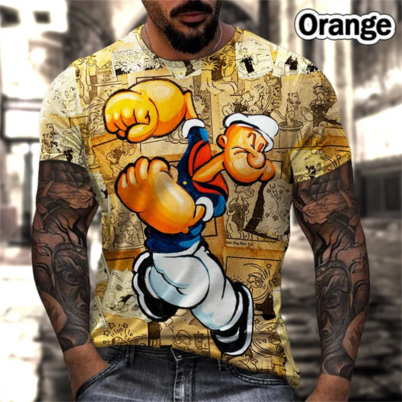Футболка Popeye Мужская/женская оверсайз с коротким рукавом, популярная качественная тенниска с анимацией крови, Повседневная Уличная одежда в стиле хип-хоп, лето
Футболка Popeye Мужская/женская оверсайз с коротким рукавом, популярная качественная тенниска с анимацией крови, Повседневная Уличная одежда в стиле хип-хоп, лето