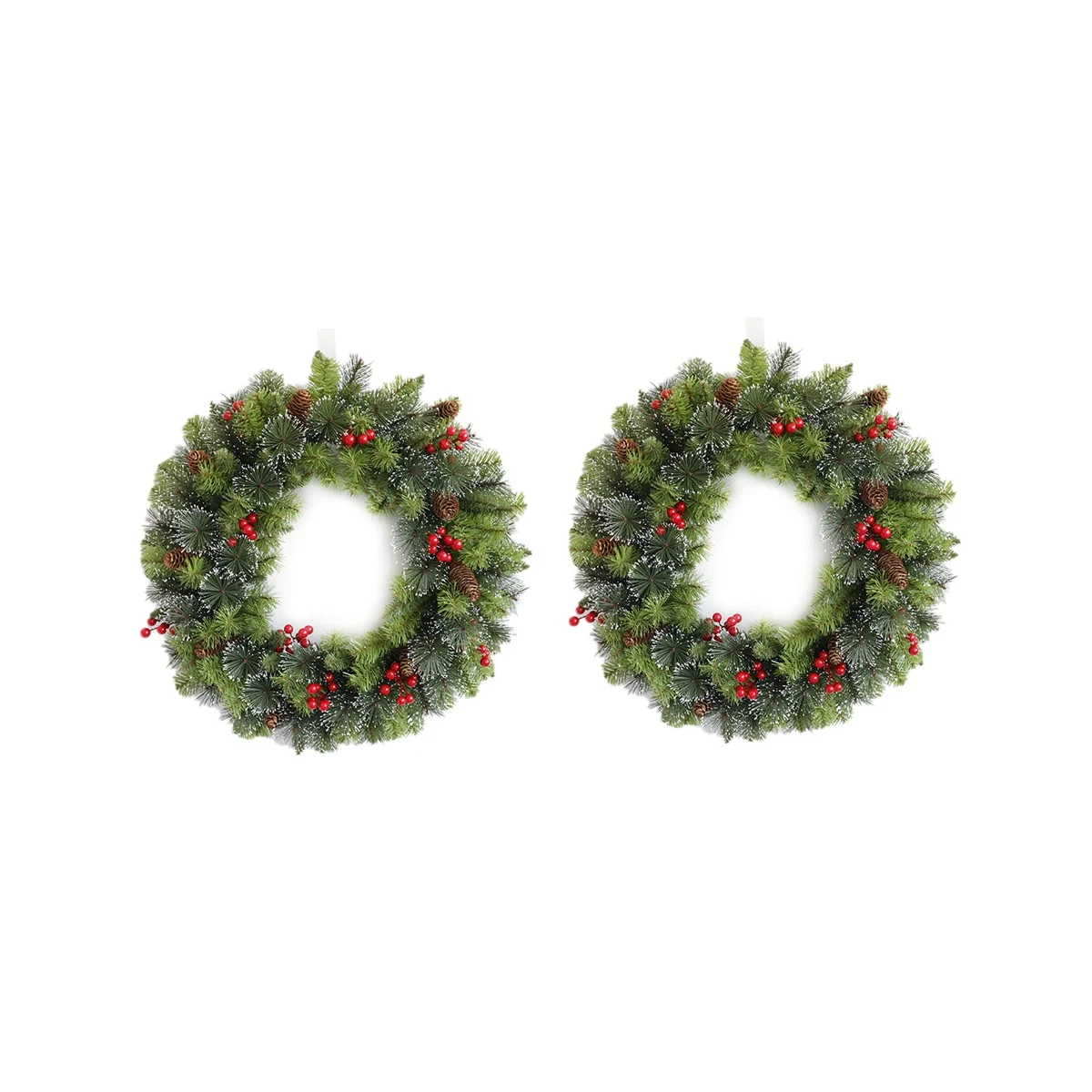 Christmas Wreath Pine Needle Red Fruit Decorative Wreath Window Arrangement Front Door Window Hanging Wreath 30cm
Christmas Wreath Pine Needle Red Fruit Decorative Wreath Window Arrangement Front Door Window Hanging Wreath 30cm