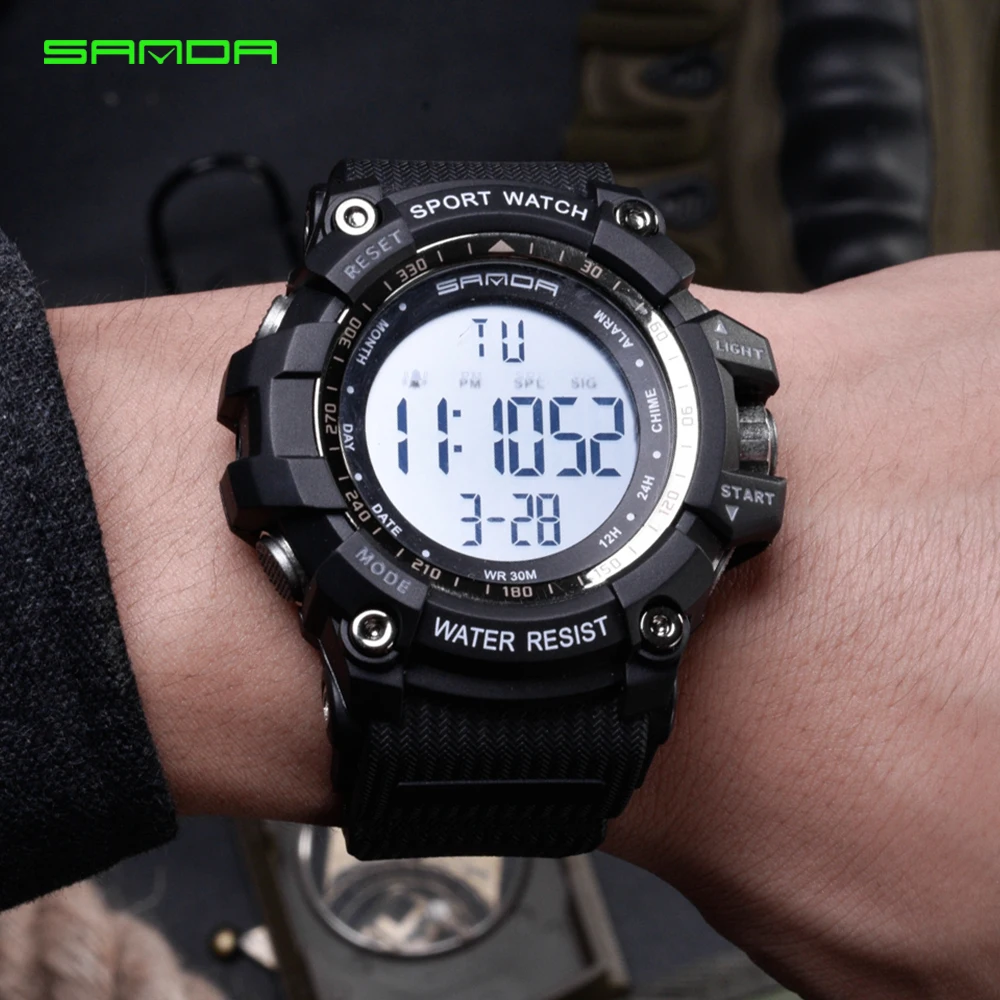 2022 Fashion Sanda Top Brand Digital Watch Men Luxury Military Student Simple Sport Alarm Stopwatch Clock Male Relogio Masculino
2022 Fashion Sanda Top Brand Digital Watch Men Luxury Military Student Simple Sport Alarm Stopwatch Clock Male Relogio Masculino