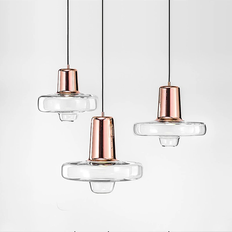 

Nordic Pendant Lights Designer Postmodern Glass Hanglamp For Dining Room Bedroom Bar Decor Home E27 Loft Luminaire Suspension