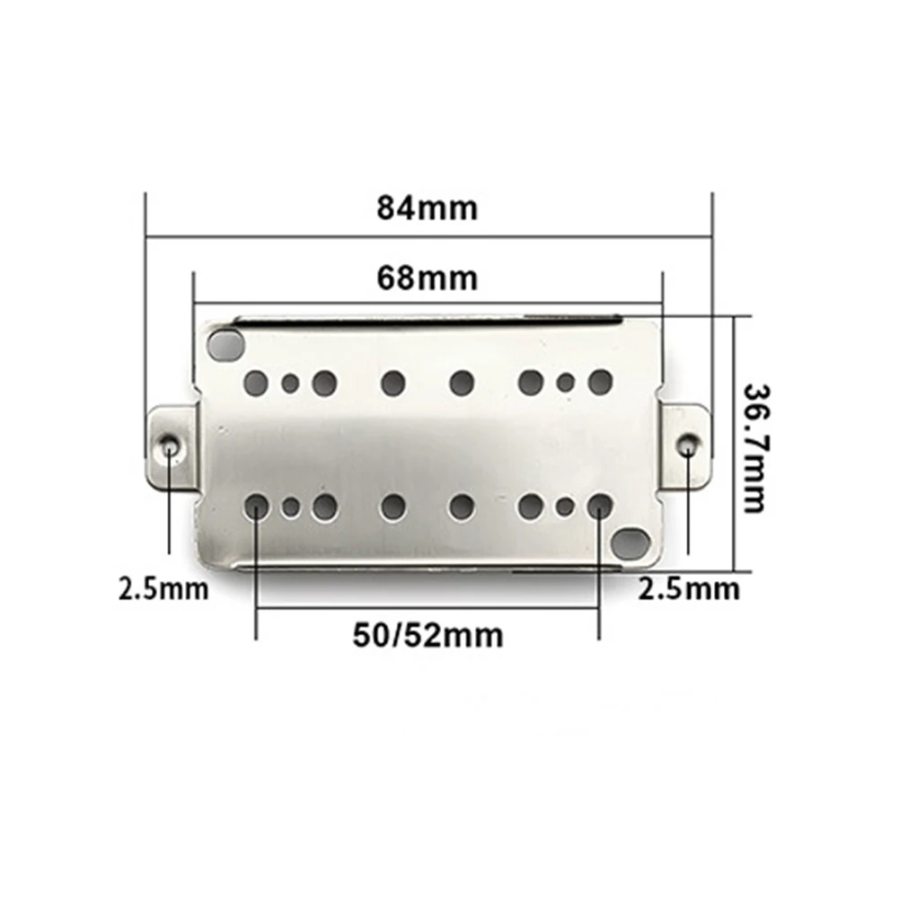 Guitar Base Plate 50mm/52mm Adjustable Pole Baseplate Copper Frame Humbucker M2.5 Hole Universal For Pickup Parts
Guitar Base Plate 50mm/52mm Adjustable Pole Baseplate Copper Frame Humbucker M2.5 Hole Universal For Pickup Parts