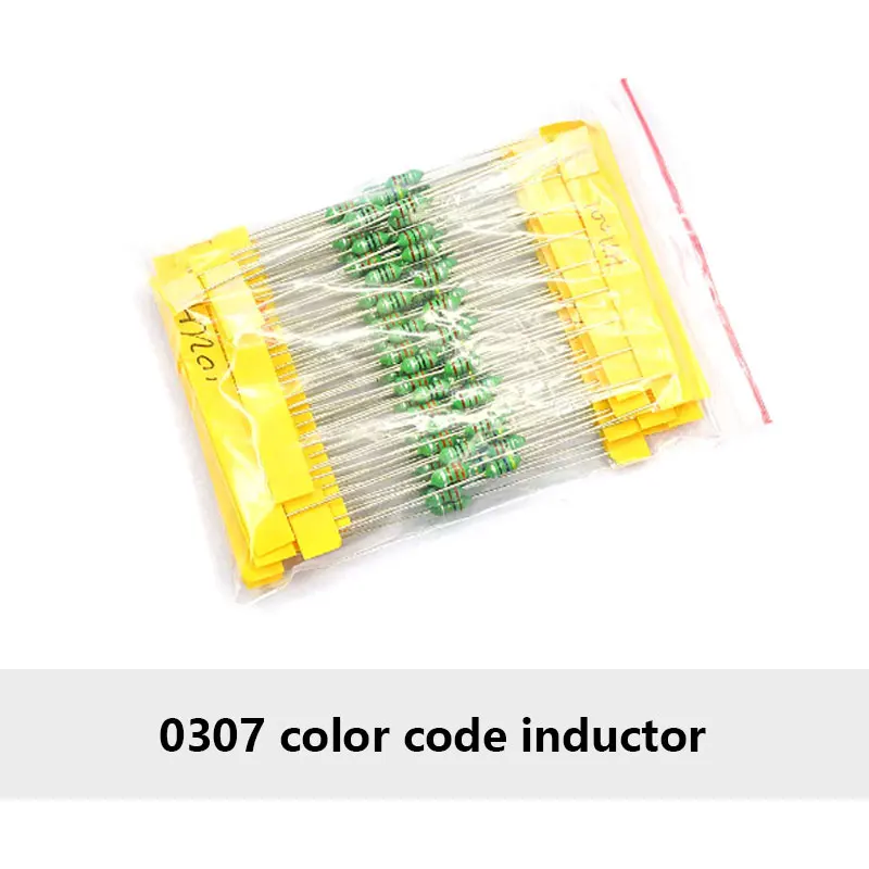 0307 Индуктивность цветного кольца индуктивности цветного кода 120 мкГн-1 мкГн 10 типов, 12 каждый, в общей сложности набор индуктивности цветного кольца
0307 Индуктивность цветного кольца индуктивности цветного кода 120 мкГн-1 мкГн 10 типов, 12 каждый, в общей сложности набор индуктивности цветного кольца