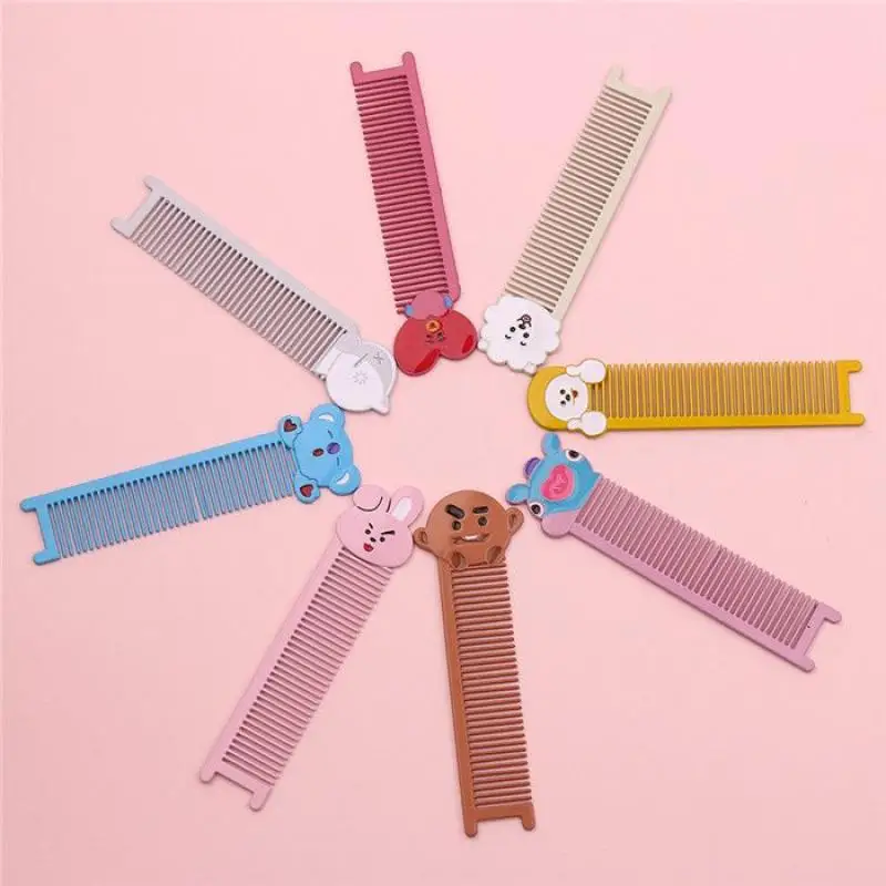 Новая миниатюрная расческа для массажа головы kawaii BT21, антистатические аксессуары для укладки, портативная щетка для мокрых и сухих волос, р...
Новая миниатюрная расческа для массажа головы kawaii BT21, антистатические аксессуары для укладки, портативная щетка для мокрых и сухих волос, р...