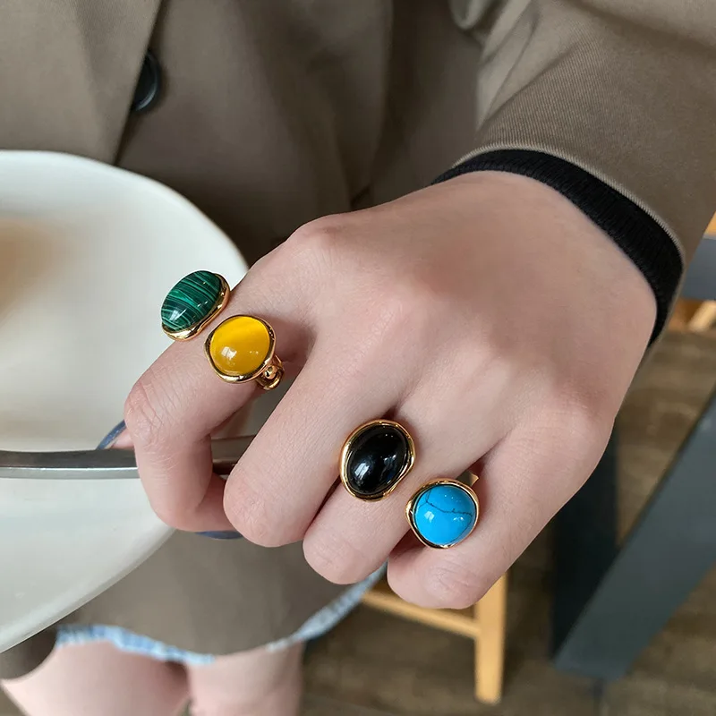 Malachite and Opal Contrast Open Christmas Rings for Women Luxury Quality Jewelry And Accessories Gift Female Dropship Suppliers
Malachite and Opal Contrast Open Christmas Rings for Women Luxury Quality Jewelry And Accessories Gift Female Dropship Suppliers