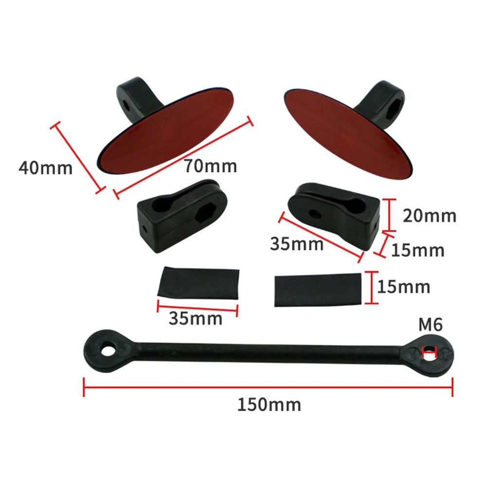 Wide Angle Rearview Mirror ABS+Chrome Car Parts Mirror Rearview Anti-fog High Visibility For Motorcycle Windshield
Wide Angle Rearview Mirror ABS+Chrome Car Parts Mirror Rearview Anti-fog High Visibility For Motorcycle Windshield