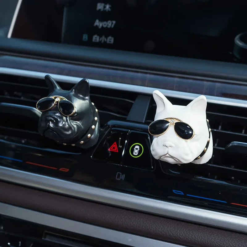 Car Fragrance Car Vent Clip Perfume Fragrant Stone Dog Head Jarre Aero Bull Bulldog Car Interior Decoration Aromatherapy
Car Fragrance Car Vent Clip Perfume Fragrant Stone Dog Head Jarre Aero Bull Bulldog Car Interior Decoration Aromatherapy