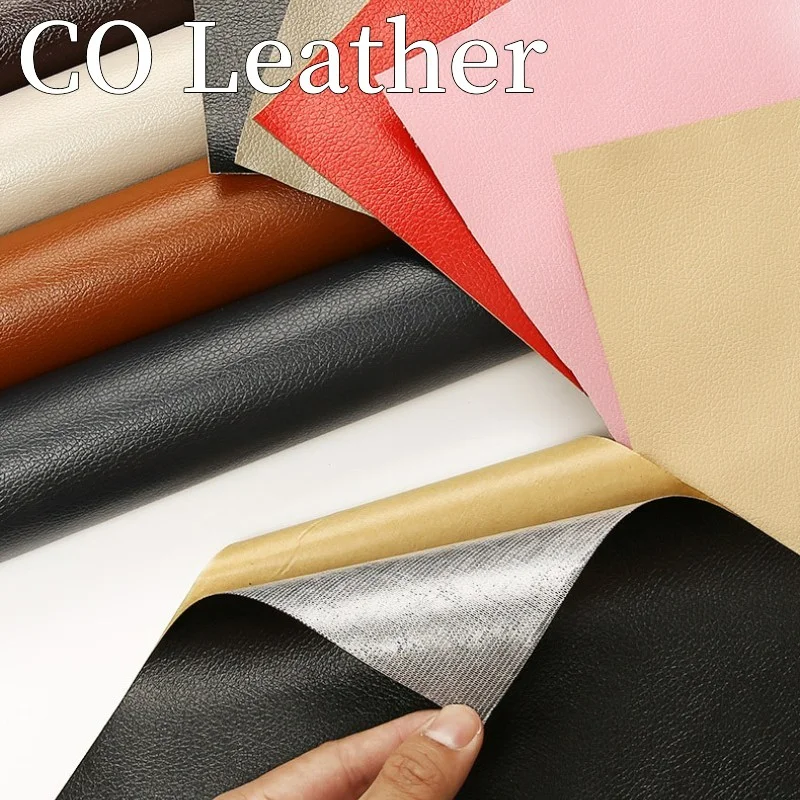 

200x137 Self Adhesive PU Black Leather Fabric Patch Car Seat Sofa Repairing Patches Stick-On Leather PU Fabrics Stickers Patches