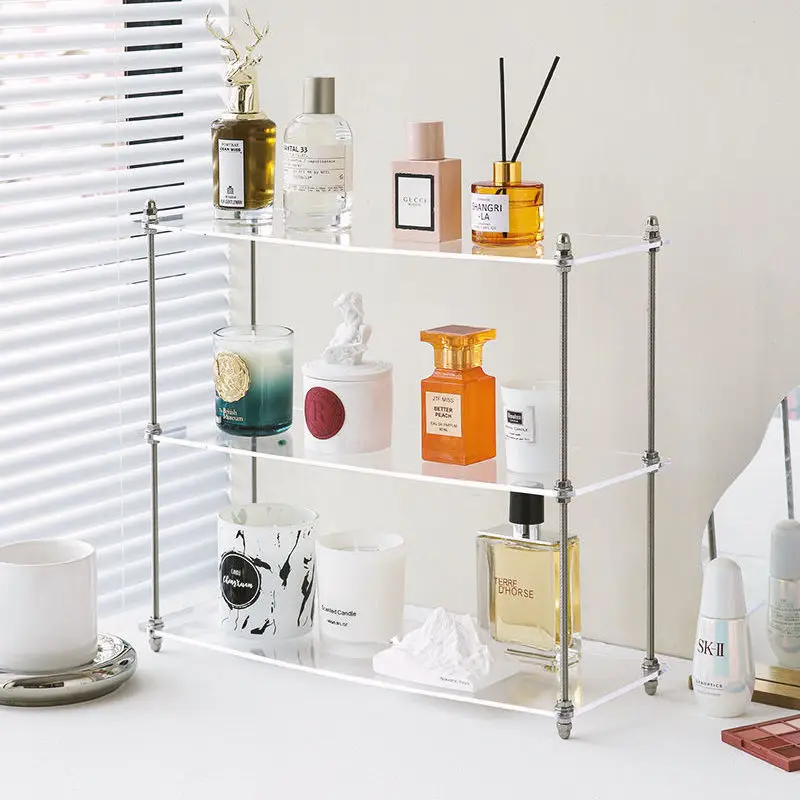 Perfume Rack Display Stand Desktop Acrylic Fragrance Storage Box Multifunctional Storage Rack Rangement Bathroom Organizer
Perfume Rack Display Stand Desktop Acrylic Fragrance Storage Box Multifunctional Storage Rack Rangement Bathroom Organizer