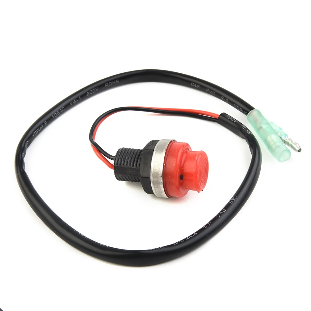 

Switch Start Stop Replacement Control Push Starting Red Round Yacht 1x Accessories Boat Engine Keyless Brand New