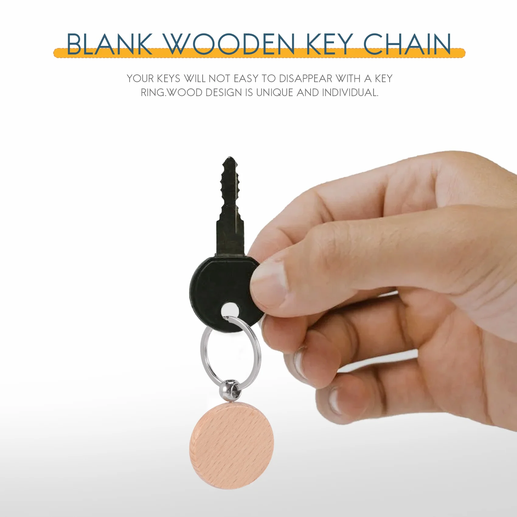 60Pcs Blank Round Wooden Key Chain Diy Wood Keychains Key Tags Can Engrave Diy Gifts
60Pcs Blank Round Wooden Key Chain Diy Wood Keychains Key Tags Can Engrave Diy Gifts