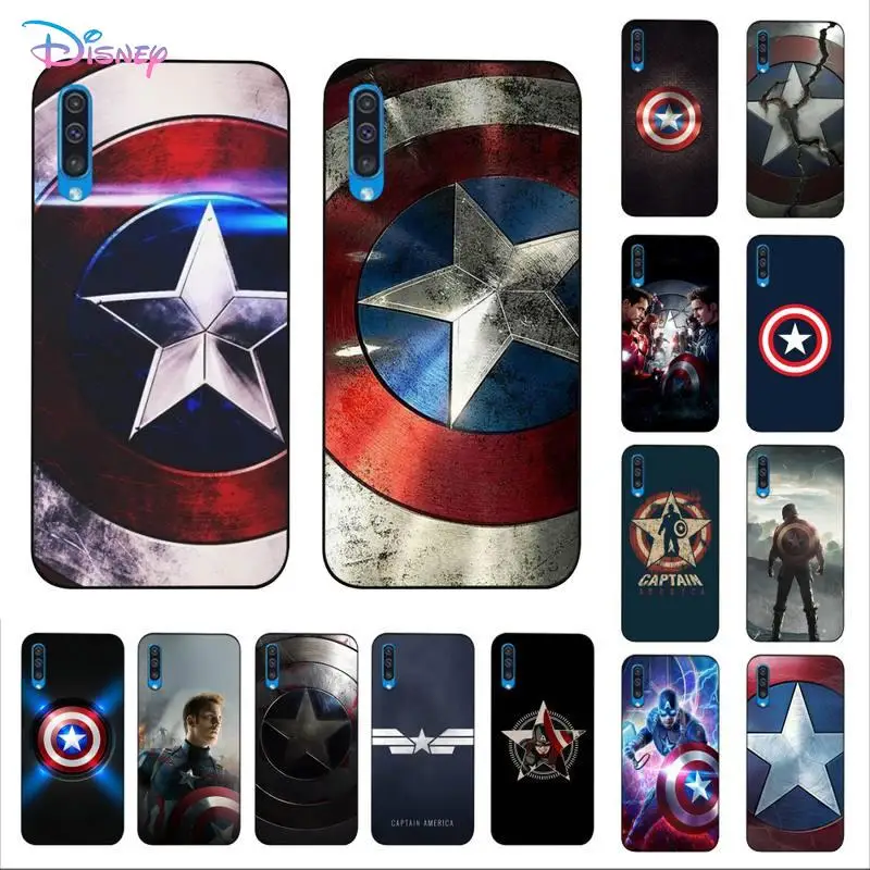 Disney Captain America Logo Phone Case for Samsung A51 01 50 71 21S 70 31 40 30 10 20 S E 11 91 A7 A8 2018
Disney Captain America Logo Phone Case for Samsung A51 01 50 71 21S 70 31 40 30 10 20 S E 11 91 A7 A8 2018