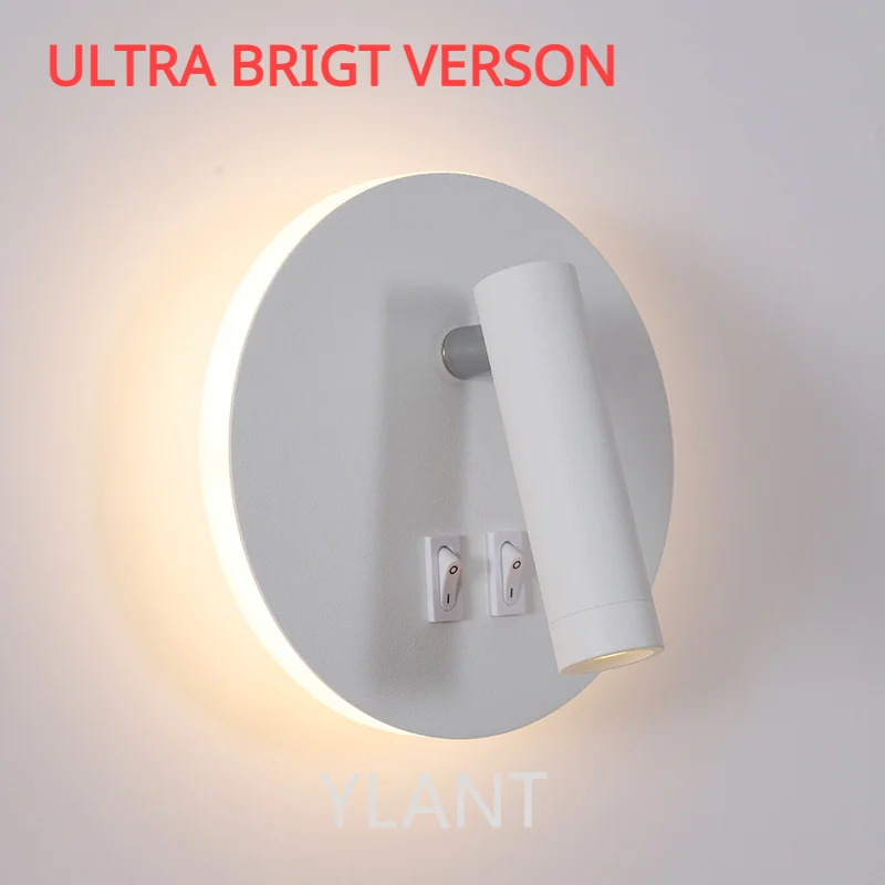 3W 8W wall light backlight 350 degree rotation adjustable wall lamp hotel bedroom bedside study reading sconce lamp With switch
3W 8W wall light backlight 350 degree rotation adjustable wall lamp hotel bedroom bedside study reading sconce lamp With switch