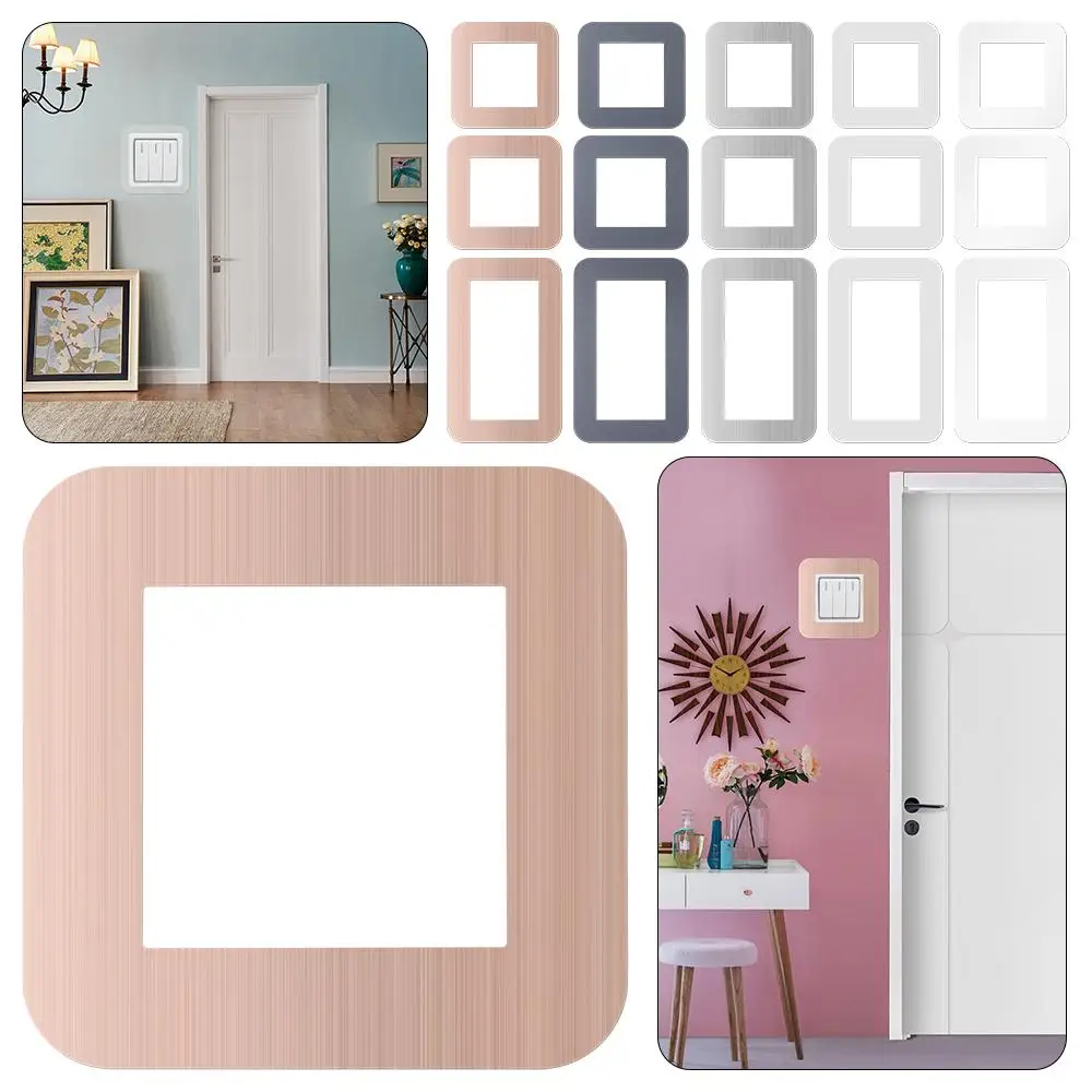 Light Switch Cover Wall Non-Adhesive Dustproof Buckle Type Switch Protective Cover Outlet Wall Sticker Socket Decor Cover
Light Switch Cover Wall Non-Adhesive Dustproof Buckle Type Switch Protective Cover Outlet Wall Sticker Socket Decor Cover