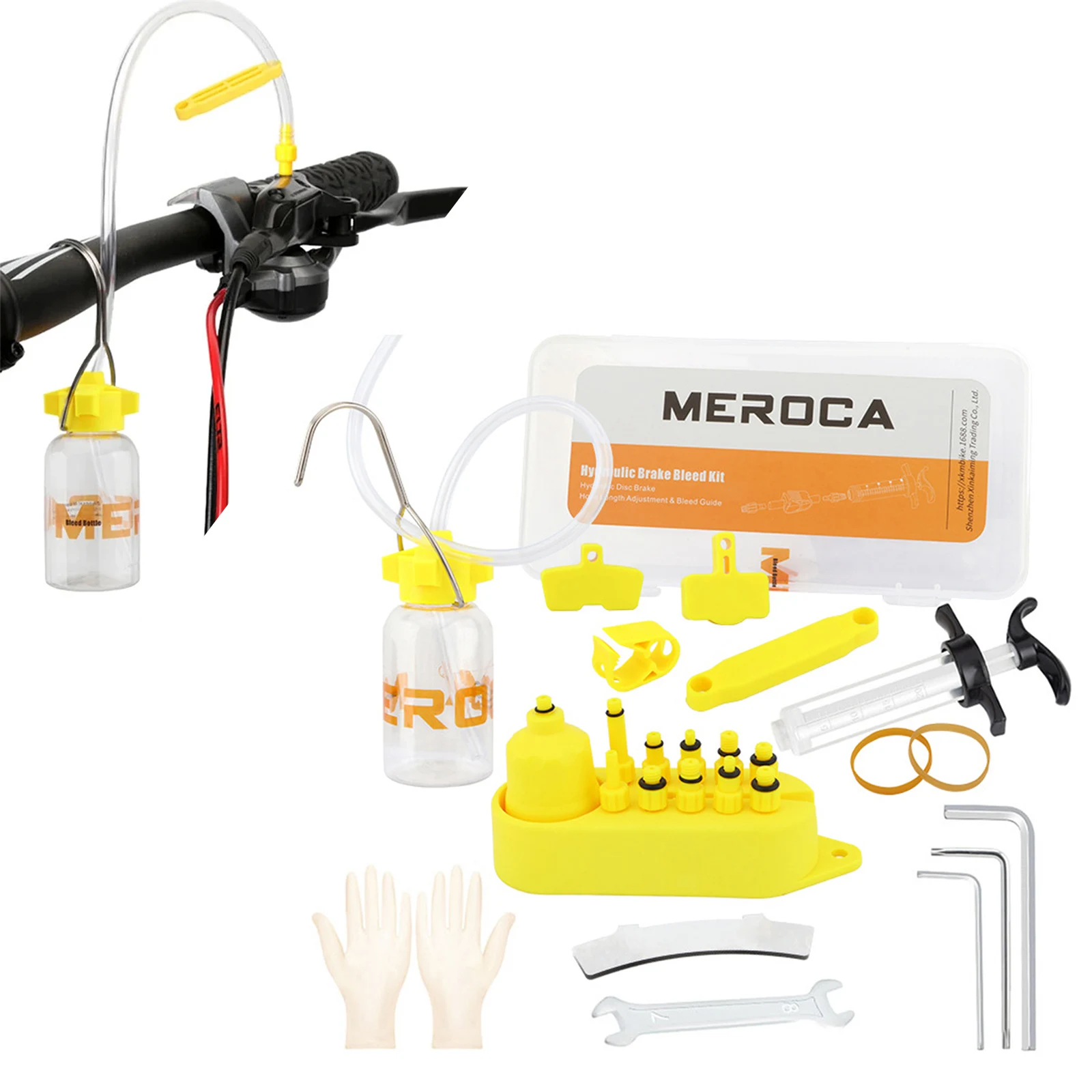 Bicycle Hydraulic Disc Brake Oil Bleed Kit Tools For SHIMANO SRAM Avid MAGURA Series MTB Road Bike Brake Repair Filling Tools
Bicycle Hydraulic Disc Brake Oil Bleed Kit Tools For SHIMANO SRAM Avid MAGURA Series MTB Road Bike Brake Repair Filling Tools