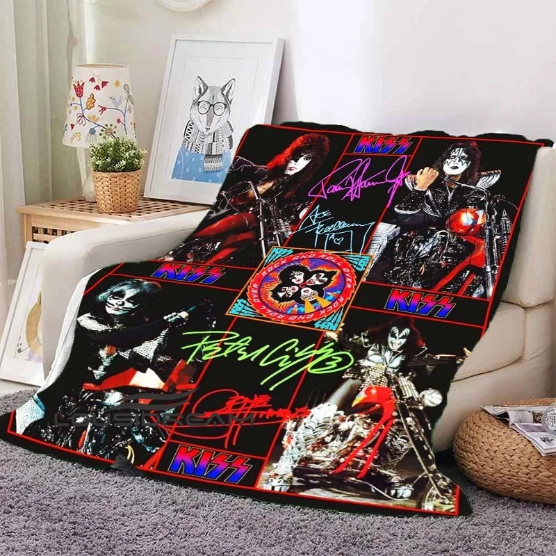 American Rock Band KISS Poster Soft Plush Blanket Camping Picnic Outdoor Blanket Home Decoration Home Warm Blanket Sheet Quilt
American Rock Band KISS Poster Soft Plush Blanket Camping Picnic Outdoor Blanket Home Decoration Home Warm Blanket Sheet Quilt