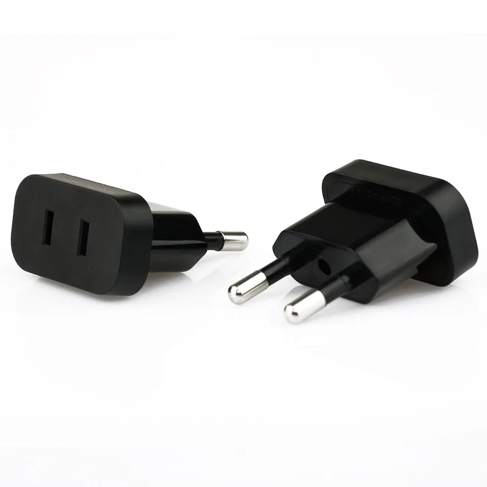 Power Plug Adapter US to EU Adapter Electrical Socket US To EU Euro Europe Plug Power Plug Converter Travel Adapter
Power Plug Adapter US to EU Adapter Electrical Socket US To EU Euro Europe Plug Power Plug Converter Travel Adapter