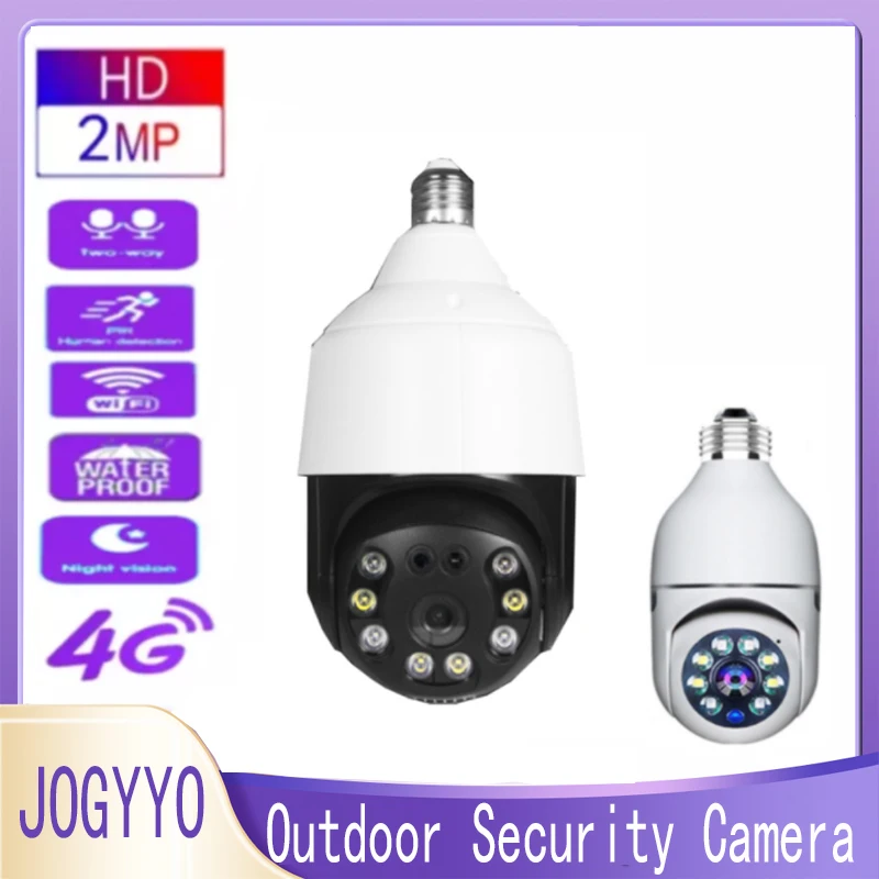 PTZ E27 Bulb Outdoor Security Surveillance Vamera 2MP Pir Human Body Detection WiFi Kamera two-way Voice Panoramic ip cam
PTZ E27 Bulb Outdoor Security Surveillance Vamera 2MP Pir Human Body Detection WiFi Kamera two-way Voice Panoramic ip cam