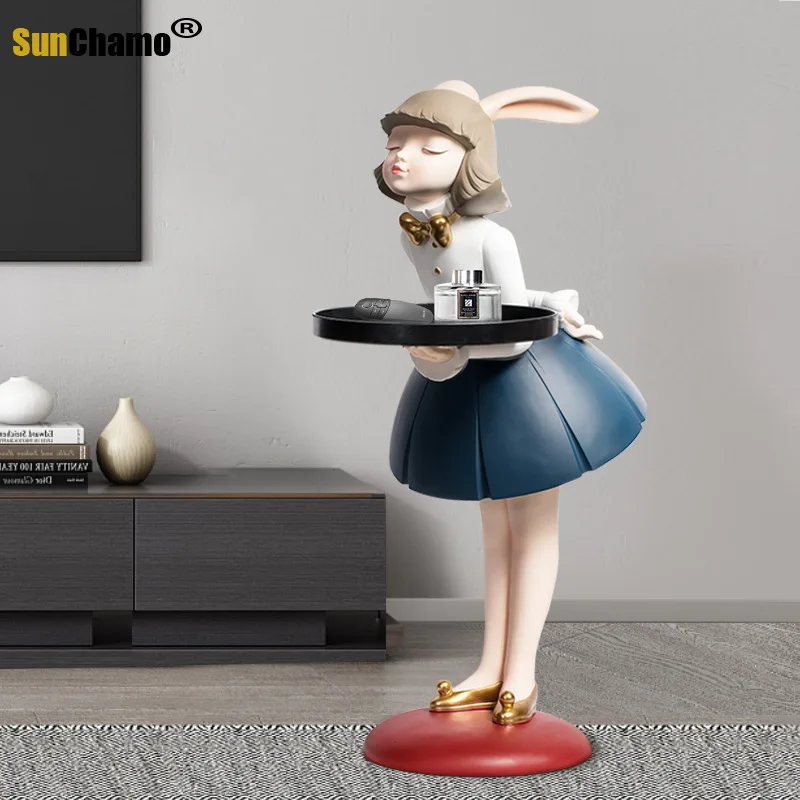 Sunchamo Nordic Cartoon Elf Sofa Side Corner Coffee Table Small Character Modeling Bunny Cute Girl Net Red Homestay Home Decore
Sunchamo Nordic Cartoon Elf Sofa Side Corner Coffee Table Small Character Modeling Bunny Cute Girl Net Red Homestay Home Decore