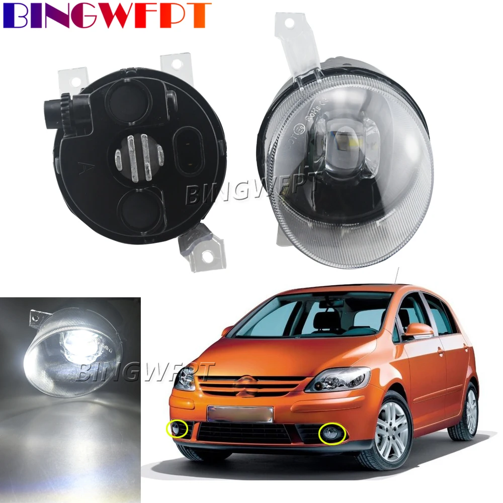 Левая и правая противотуманная лампа в сборе для Volkswagen VW Golf Plus Mk5 2004-2008