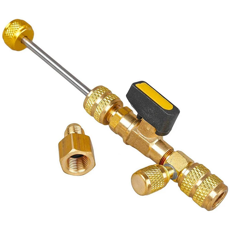 EQ-1430 High brass anticollision automotive air conditioning dismantling tools R410/R22 Valve Core Remover Installer Tool
EQ-1430 High brass anticollision automotive air conditioning dismantling tools R410/R22 Valve Core Remover Installer Tool