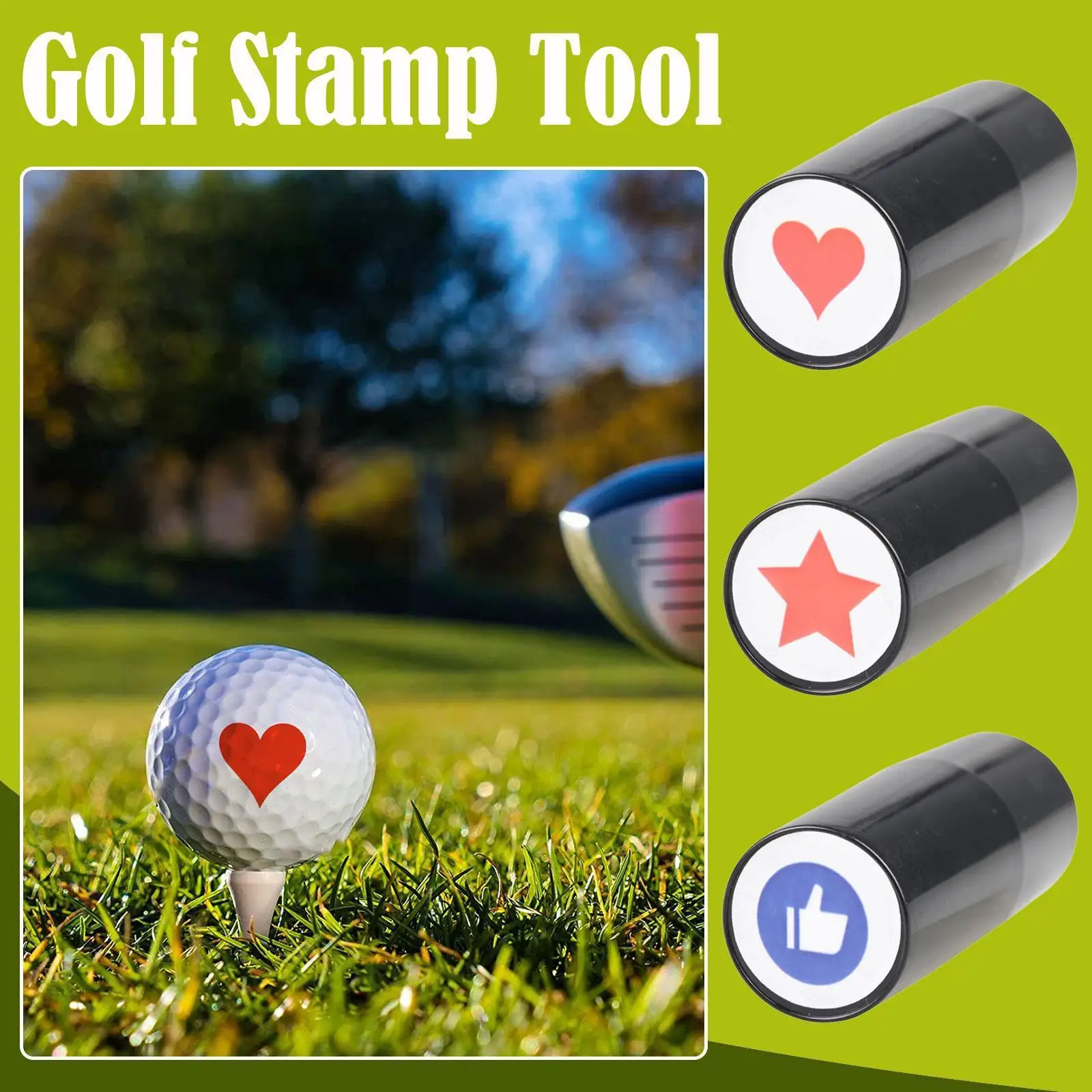 Golf Ball Stamper Stamp Marker Cute Various Patterns Quick Drying Accessories Golf Long Durable Lasting B0h7
Golf Ball Stamper Stamp Marker Cute Various Patterns Quick Drying Accessories Golf Long Durable Lasting B0h7